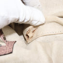 GUCCI GG Canvas Miss GG Tote Bag Beige Gold 342591 Auth 150041-11