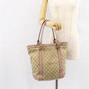 GUCCI GG Canvas Miss GG Tote Bag Beige Gold 342591 Auth 150041-24