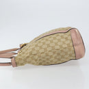 GUCCI GG Canvas Miss GG Tote Bag Beige Gold 342591 Auth 150041-4