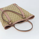 GUCCI GG Canvas Miss GG Tote Bag Beige Gold 342591 Auth 150041-6