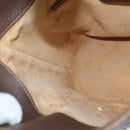 GUCCI GG Supreme Web Sherry Line Shoulder Bag PVC Beige 89 02 081 Auth 150042-18