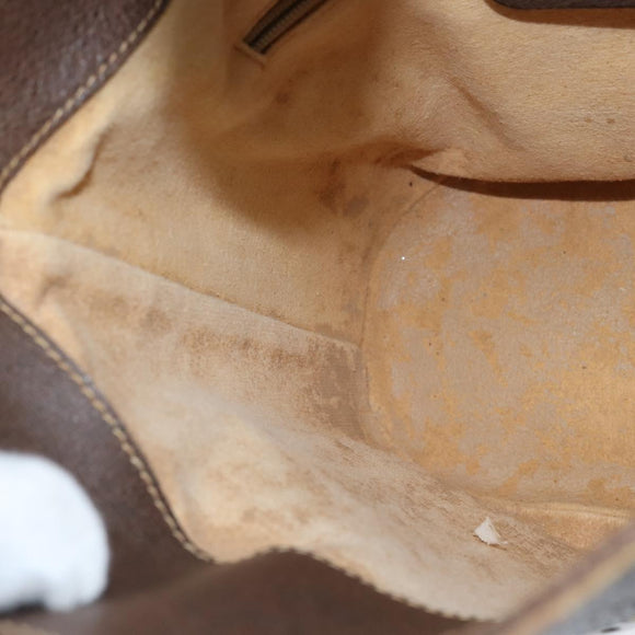 GUCCI GG Supreme Web Sherry Line Shoulder Bag PVC Beige 89 02 081 Auth 150042