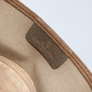 GUCCI GG Supreme Clutch Bag PVC Beige Gold 89 02 503 Auth 150043-18