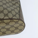 GUCCI GG Supreme Web Sherry Line Shoulder Bag PVC Beige 41 02 034 Auth 150046-17