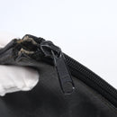 GUCCI GG Supreme Clutch Bag PVC Black 97 01 029 Auth 150048-8