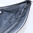 GUCCI GG Supreme Clutch Bag PVC Black 97 01 029 Auth 150048-18