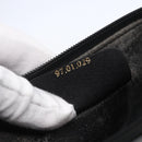 GUCCI GG Supreme Clutch Bag PVC Black 97 01 029 Auth 150048-12