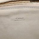 Chloe Fay Clutch Bag Leather Navy Auth 150049-17