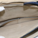 Chloe Fay Clutch Bag Leather Navy Auth 150049-10