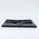 Chloe Fay Clutch Bag Leather Navy Auth 150049-6