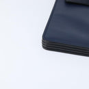 Chloe Fay Clutch Bag Leather Navy Auth 150049-7