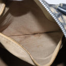 Christian Dior Trotter Canvas Boston Bag Navy Silver Auth 150052-20