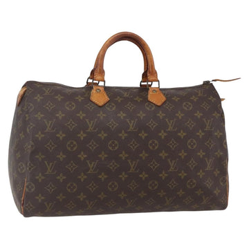 LOUIS VUITTON Monogram Speedy 40 Hand Bag M41522 LV Auth 150059