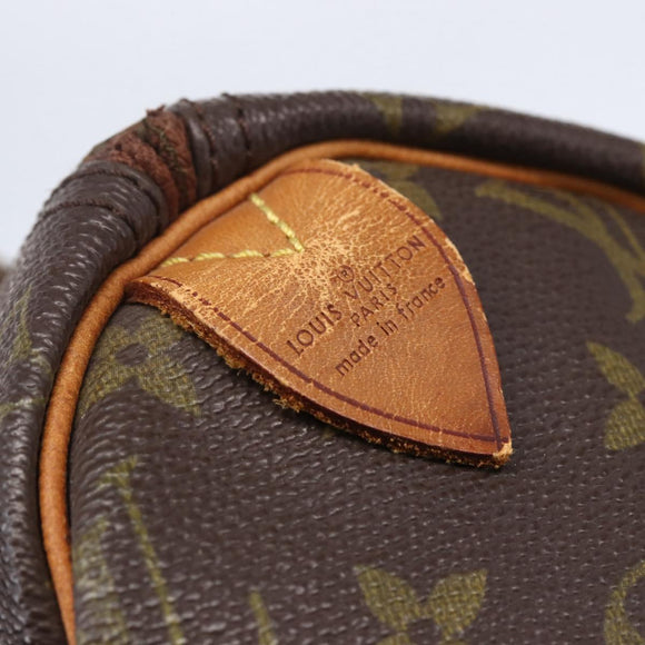 LOUIS VUITTON Monogram Speedy 40 Hand Bag M41522 LV Auth 150059