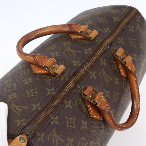 LOUIS VUITTON Monogram Speedy 40 Hand Bag M41522 LV Auth 150059