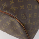 LOUIS VUITTON Monogram Sac Souple 35 Boston Bag M41626 LV Auth 150060-17
