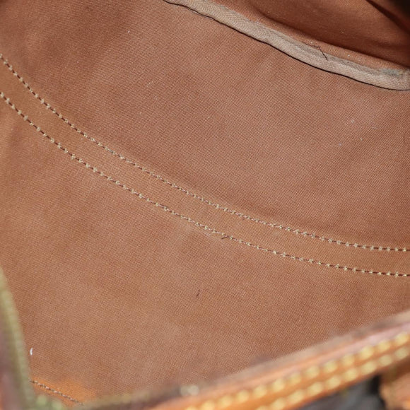 LOUIS VUITTON Monogram Sac Souple 35 Boston Bag M41626 LV Auth 150060