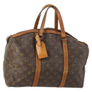 LOUIS VUITTON Monogram Sac Souple 35 Boston Bag M41626 LV Auth 150060-1