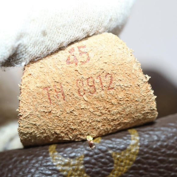 LOUIS VUITTON Monogram Sac Souple 45 Boston Bag M41624 LV Auth 150061