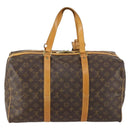 LOUIS VUITTON Monogram Sac Souple 45 Boston Bag M41624 LV Auth 150061-2
