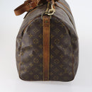 LOUIS VUITTON Monogram Keepall Bandouliere 50 Boston Bag M41416 LV Auth 150063-3