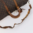 LOUIS VUITTON Monogram Keepall Bandouliere 50 Boston Bag M41416 LV Auth 150063-7