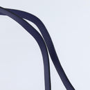 Christian Dior Backpack Leather Blue Gold Auth 150068-15