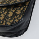 Christian Dior Trotter Canvas Shoulder Bag Navy Auth 150069-14