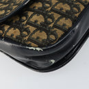 Christian Dior Trotter Canvas Shoulder Bag Navy Auth 150069-9