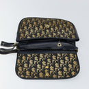 Christian Dior Trotter Canvas Shoulder Bag Navy Auth 150069-10