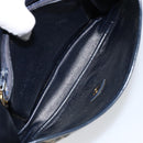 Christian Dior Trotter Canvas Shoulder Bag Navy Auth 150069-11