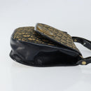 Christian Dior Trotter Canvas Shoulder Bag Navy Auth 150069-3