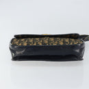 Christian Dior Trotter Canvas Shoulder Bag Navy Auth 150069-5