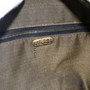 FENDI Zucca Canvas Vanity Hand Bag Black Brown Auth 150076-18