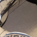 FENDI Zucca Canvas Vanity Hand Bag Black Brown Auth 150076-11