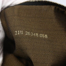 FENDI Zucca Canvas Vanity Hand Bag Black Brown Auth 150076-12