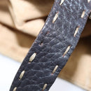 FENDI Celeria Zucca Canvas Hand Bag Black Brown Auth 150077-9