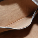 FENDI Zucca Canvas Celeria Shoulder Bag Black Brown Auth 150078-20