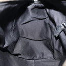 GUCCI GG Canvas Boston Bag Black Gold 000 0851 Auth 150082-20