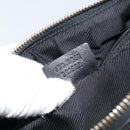 GUCCI GG Canvas Boston Bag Black Gold 000 0851 Auth 150082-23