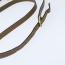 GUCCI GG Supreme Web Sherry Line Bag PVC Beige Gold 89 02 018 Auth 150084-7