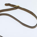 GUCCI GG Supreme Web Sherry Line Bag PVC Beige Gold 89 02 018 Auth 150084-8