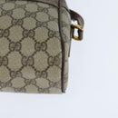 GUCCI GG Supreme Web Sherry Line Shoulder Bag PVC Beige 001 44 6472 Auth 150085-14