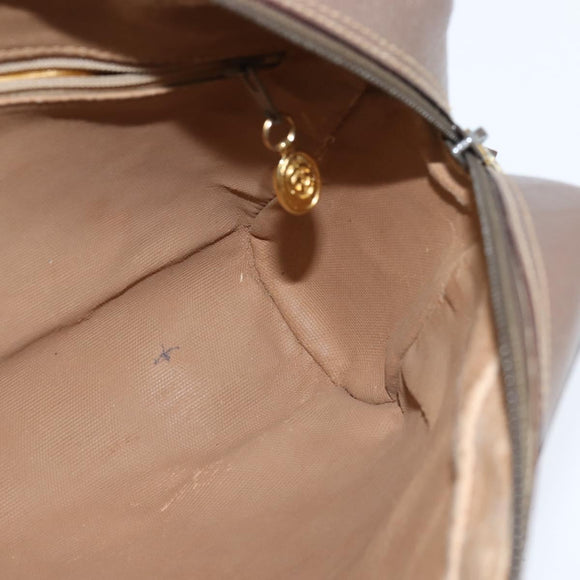 GUCCI GG Supreme Web Sherry Line Shoulder Bag PVC Beige 001 44 6472 Auth 150085