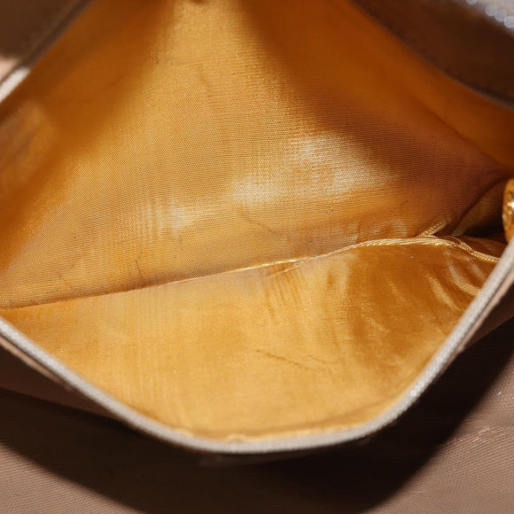 GUCCI GG Supreme Web Sherry Line Shoulder Bag PVC Beige 001 44 6472 Auth 150085