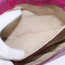 GUCCI Chain Soho Shoulder Bag Leather Pink Gold 336752 Auth 150086-21