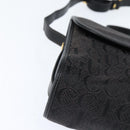 GUCCI Shoulder Bag Nylon Black Gold 001 14 0712 Auth 150087-9