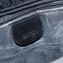 GUCCI Shoulder Bag Nylon Black Gold 001 14 0712 Auth 150087-18