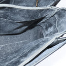 GUCCI Shoulder Bag Nylon Black Gold 001 14 0712 Auth 150087-19