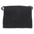 GUCCI Shoulder Bag Nylon Black Gold 001 14 0712 Auth 150087-2